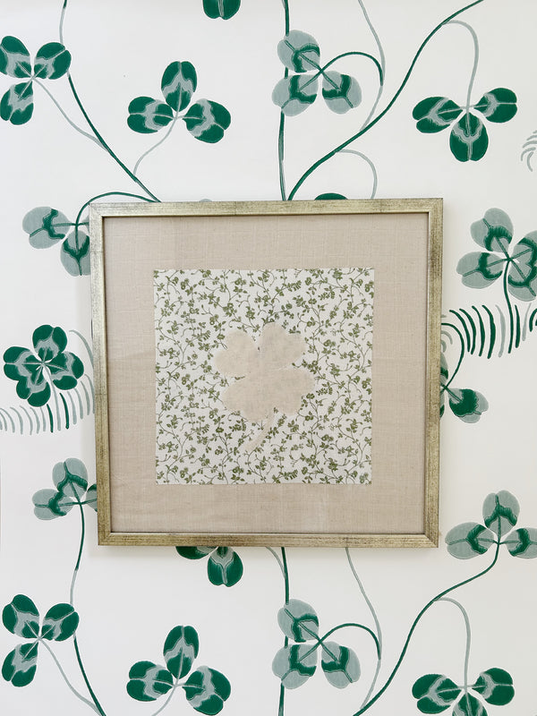 Patchwork Art ~ White Clover