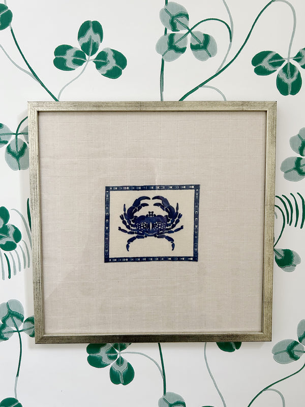 NEW IN! Patchwork Art ~ Crab