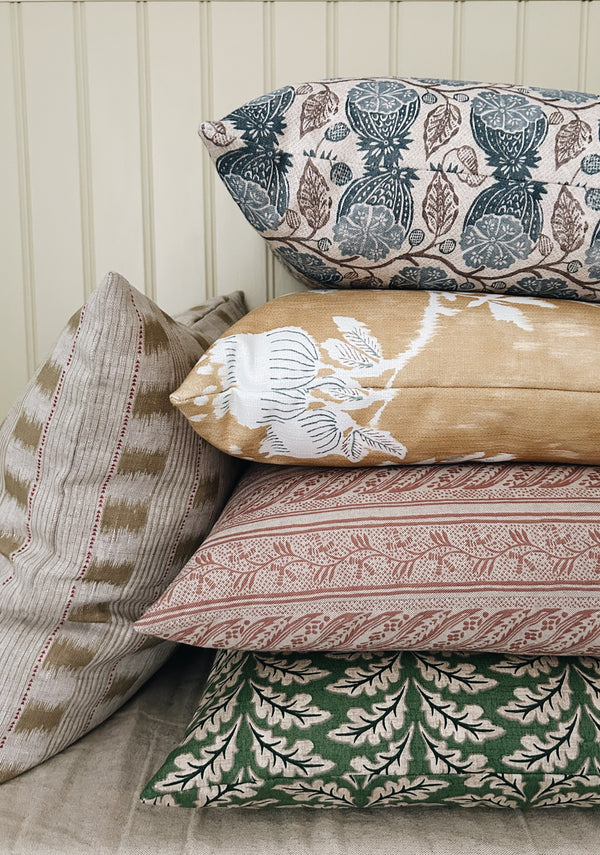 NEW IN! Green Oak Linen 50x50 cm