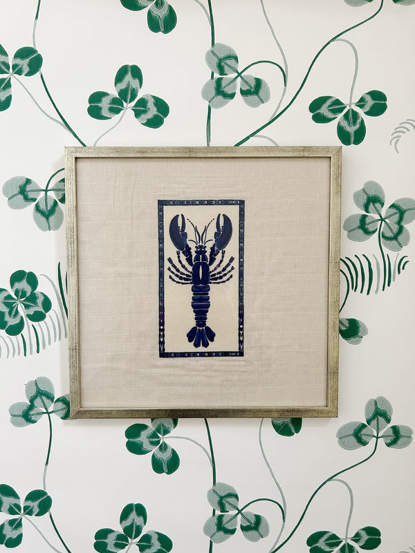 NEW IN! Patchwork Art ~ Lobster