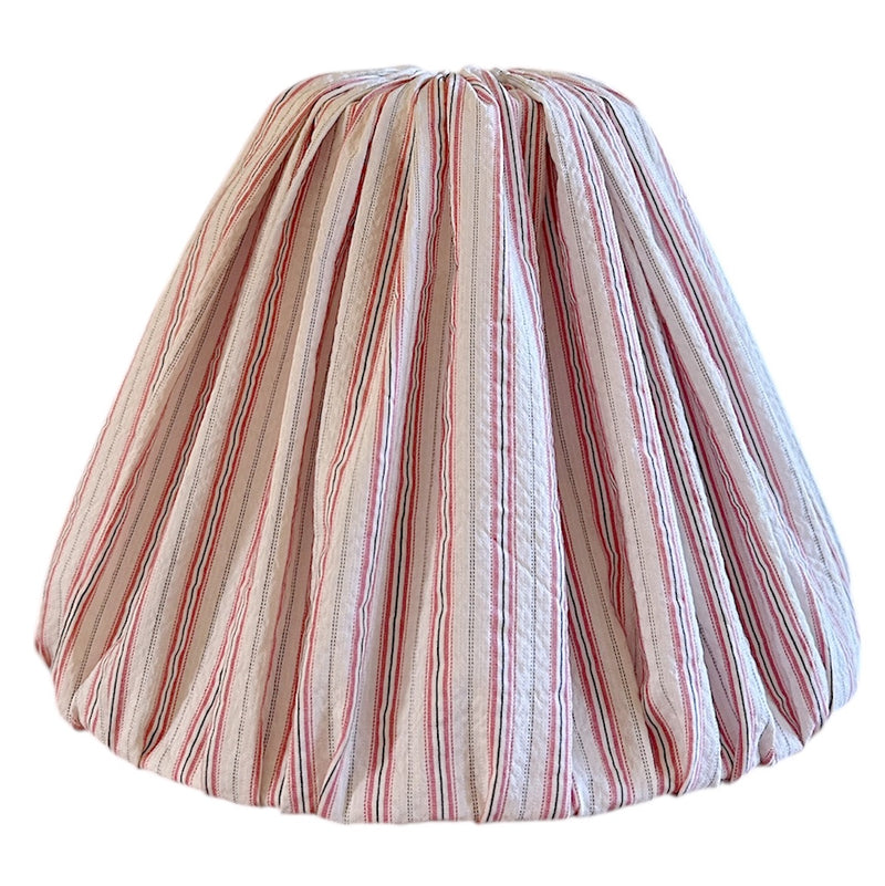 Little Red Stripe lampshade cover - Small