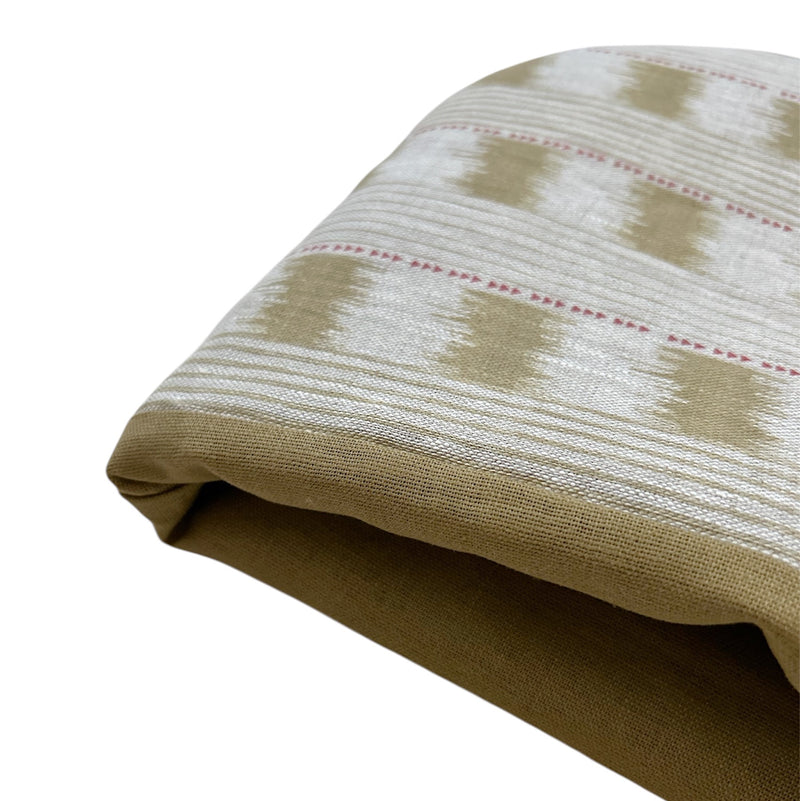 Tea Cozy ~ Ikat Stripe Yellow Linen