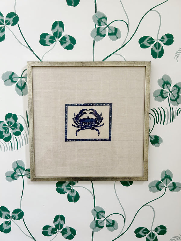 NEW IN! Patchwork Art ~ Crab