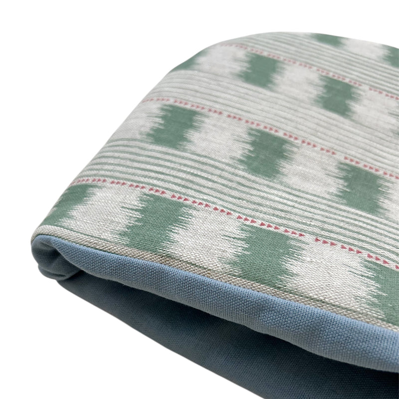Tea Cozy ~ Ikat Stripe Green Linen