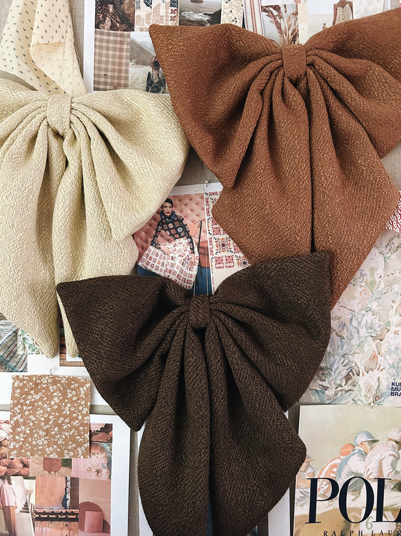 Bow XL - Kvadrat Dark Brown