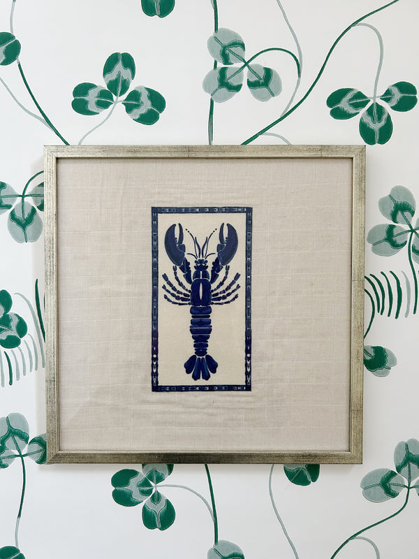 NEW IN! Patchwork Art ~ Lobster