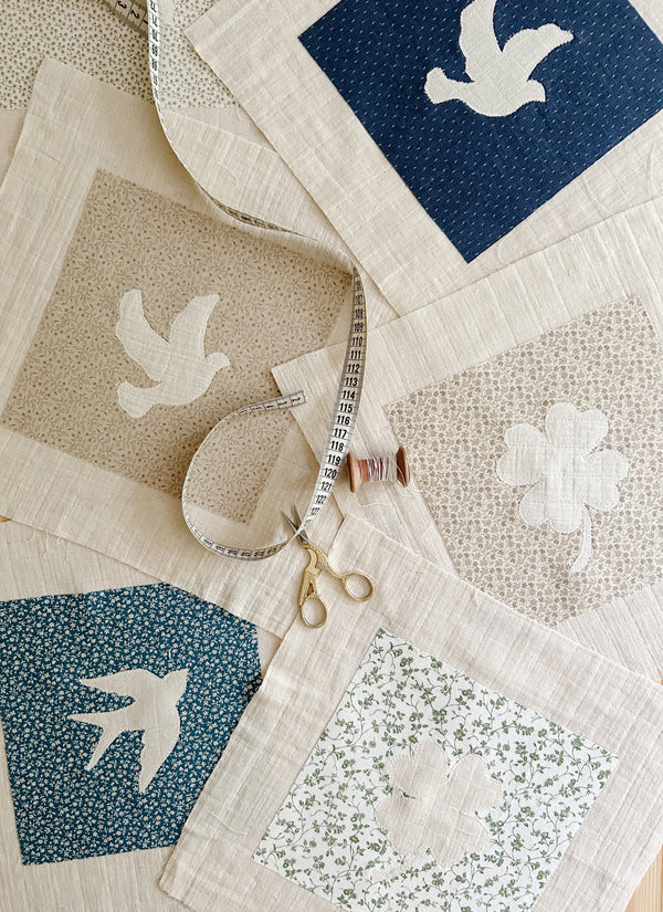 NEW IN! Patchwork Art ~ Green Clover