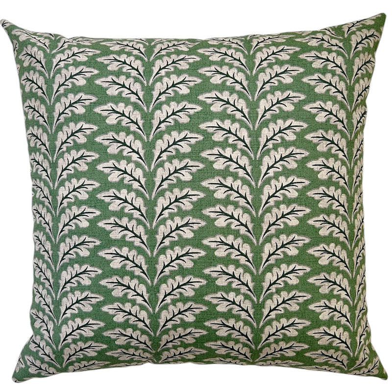 NEW IN! Green Oak Linen 50x50 cm